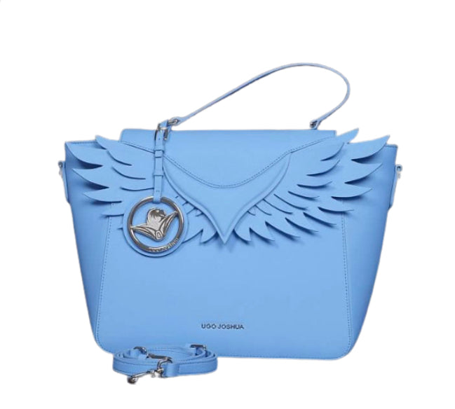 osprey blue leather shoulder bag Osprey